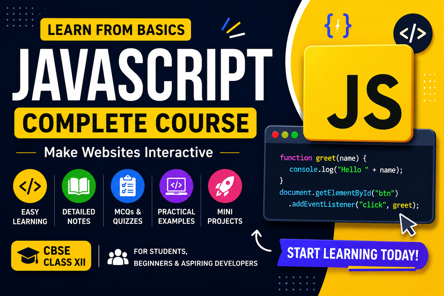 JavaScript Complete Course
